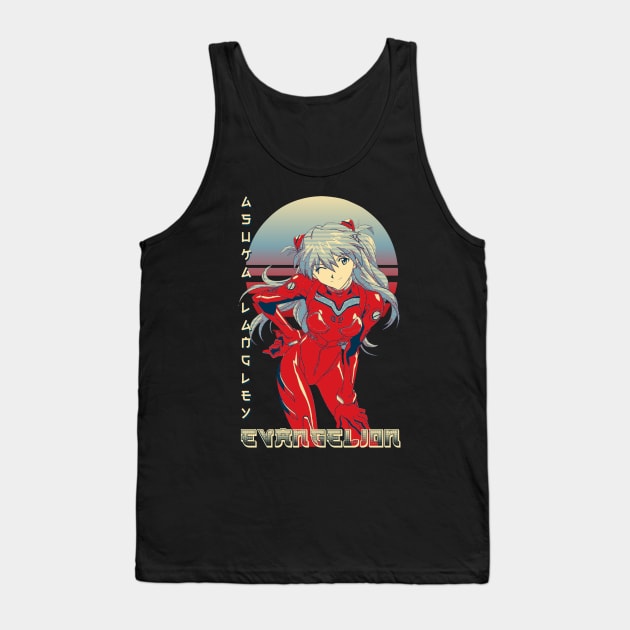 Asuka Langley Tank Top by Retrostyle